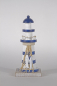 Mobile Preview: Leuchtturm aus Holz blau