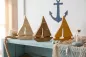 Preview: Segelboot aus Holz – maritime Dekoration für Wohnzimmer und Kinderzimmer