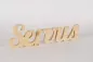 Preview: Schriftzug Servus aus Holz Kiefer
