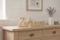 Preview: Holzschriftzug Zuhause als gemütliches Wohnaccessoire