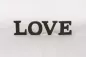 Preview: Schriftzug LOVE aus MDF, 10 cm groß – moderne Dekoration für Zuhause