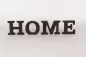 Preview: Schriftzug Home aus MDF 10 cm – moderne Wohnaccessoire-Deko
