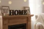 Preview: Schriftzug Home aus MDF 10 cm – moderne Wohnaccessoire-Deko