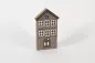 Preview: Haus aus MDF-Holz Braun 20 cm – Dekoratives Wohnaccessoire