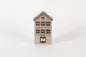 Preview: Haus aus Holz MDF Natur 15 cm – dekoratives Wohnaccessoire