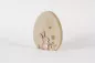 Preview: Ei aus Holz mit Hase - natur