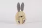 Preview: Hase aus Holz grau natürliche Dekoration Geschenkidee Ostern