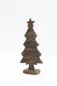 Preview: Vielseitiger Tannenbaum aus Mangoholz – 32 cm hohe Dekoration für eine gemütliche Weihnachtsstimmung