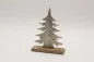 Preview: Vielseitiger Tannenbaum aus Metall in Silber – perfekte Ergänzung für Ihre Weihnachtsdekoration