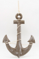 Preview: Anker aus braunem Holz – maritime Deko jetzt online bestellen