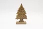 Preview: Tannenbaum aus Mangoholz – 27 cm hohe Weihnachtsdeko für festliche Atmosphäre