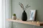Preview: Moderne Vase aus Keramik in Grau für Blumen oder Trockenblumen