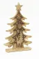 Preview: Tannenbaum aus Holz mit filigraner Gravur – handgefertigte Weihnachtsdeko