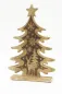 Preview: Tannenbaum aus Mangoholz mit Gravur – stilvolle Deko für Tisch, Fensterbank oder Regal