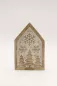 Preview: Haus aus Holz mit Schneeflocken-Motiv – Winterliche Dekoration