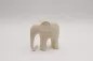 Preview: Elefant Dekofigur aus Steinoptik – moderne Wohnraumdeko
