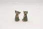 Preview: Modernes Fuchs Deko Set aus Steingut im skandinavischen Stil entdecken