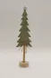 Preview: Weihnachtsbaum Figur aus Holz im natürlichen Design – jetzt entdecken