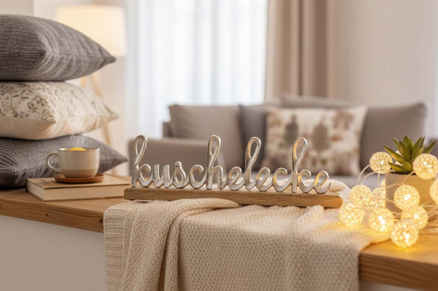 Preview: Gemütlicher Aufsteller Kuschelecke aus Metall