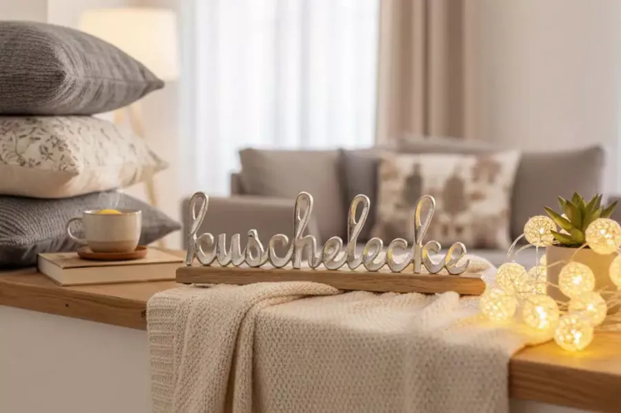 Gemütlicher Aufsteller Kuschelecke aus Metall