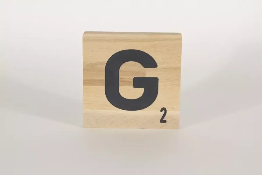 Holzbuchstaben Buchstabensteine Buche G
