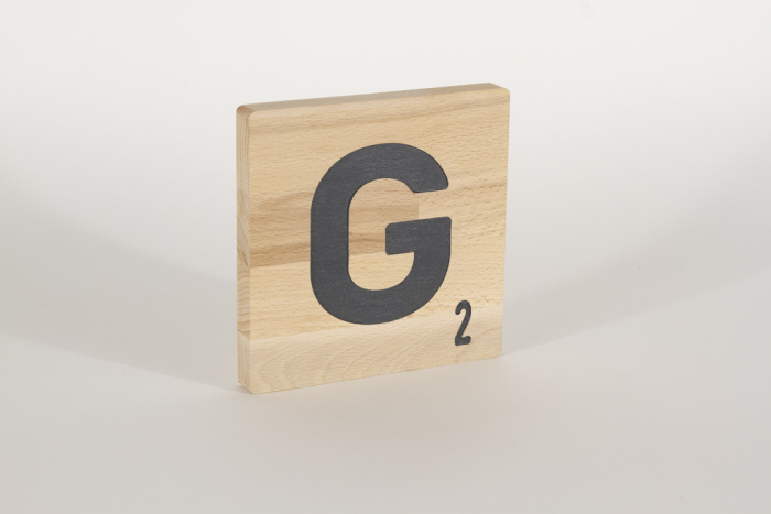 Holzbuchstaben Buchstabensteine Buche G