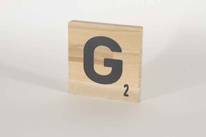 Holzbuchstaben Buchstabensteine Buche G