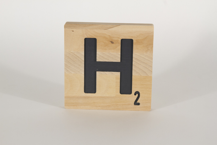 Holzbuchstaben Buchstabensteine Buche H
