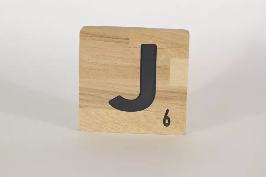 Holzbuchstaben Buchstabensteine Buche J