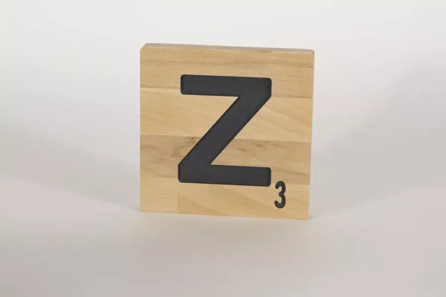 Holzbuchstaben Buchstabensteine Buche Z