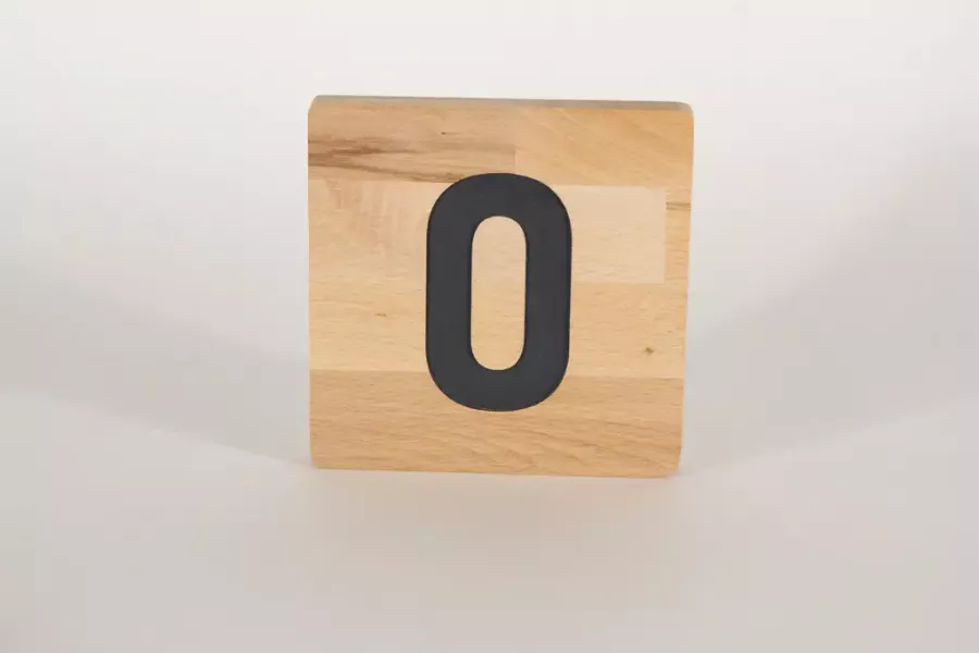 Holzbuchstaben Buchstabensteine Buche 0