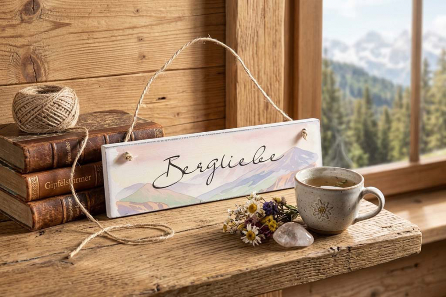 Deko Schild aus Holz Lust auf Meer