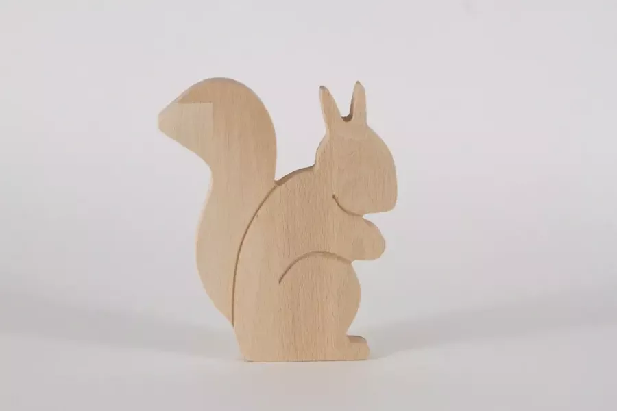 Preview: Eichhörnchen aus Holz Buche