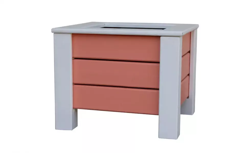 Preview: Pflanzkasten Apricot aus Holz