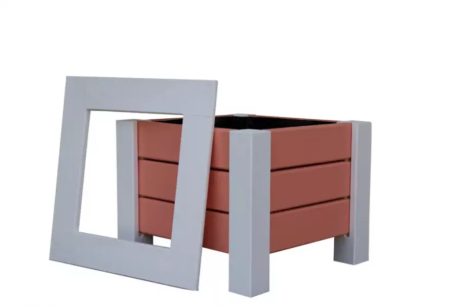 Preview: Pflanzkasten Apricot aus Holz