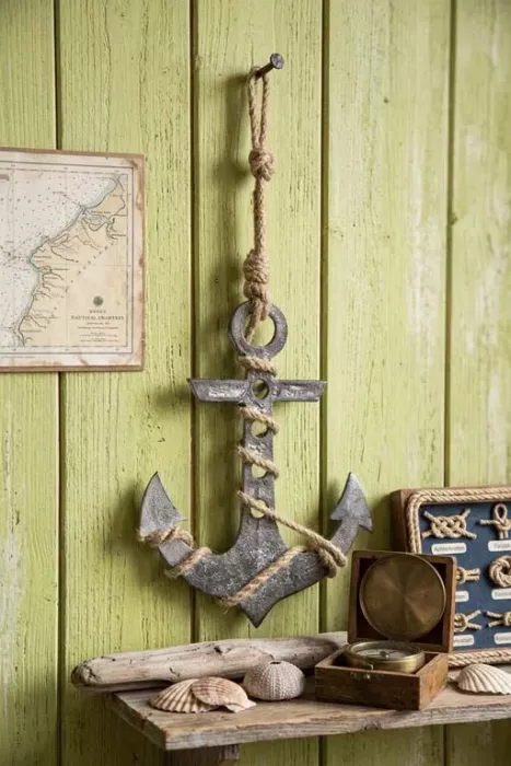Anker aus Metall zum Hängen – maritime Wanddeko jetzt online bestellen