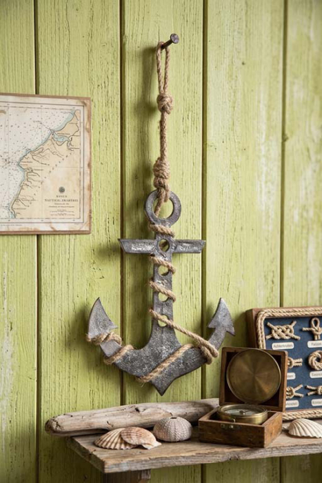 Anker aus Metall zum Hängen – maritime Wanddeko jetzt online bestellen