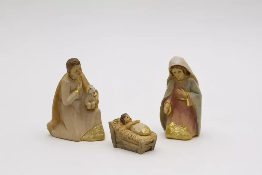 Preview: Krippenset aus Polyresin 10er-Set