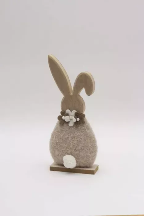 Preview: Osterhase Plüsch Bauch als Geschenkidee – jetzt Osterdeko bestellen