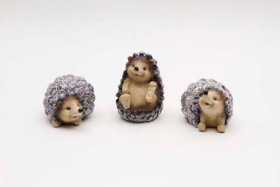 Sitzende Igel Figur als dekoratives Highlight für Zuhause – jetzt bestellen