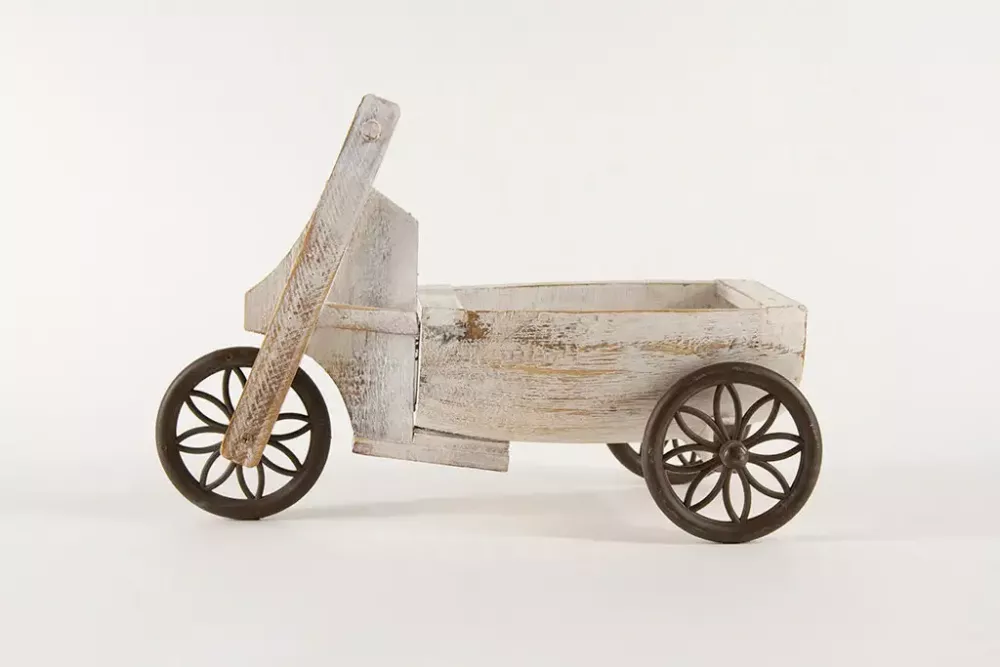 Dreiradwagen aus Holz
