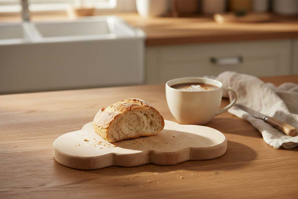 Holzbrettchen in Wolkenform – Frühstücksbrett für Kinder jetzt online kaufen