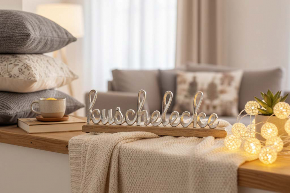 Gemütlicher Aufsteller Kuschelecke aus Metall