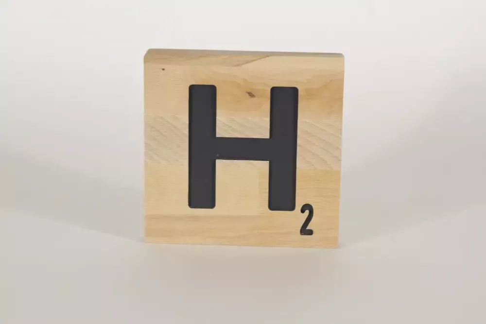 Holzbuchstaben Buchstabensteine Buche H