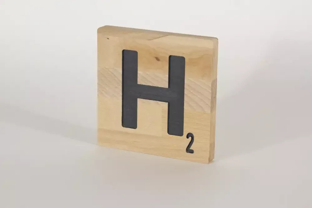 Holzbuchstaben Buchstabensteine Buche H