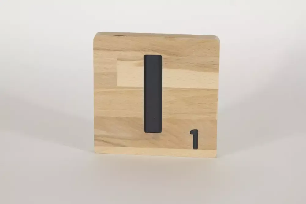 Holzbuchstaben Buchstabensteine Buche I
