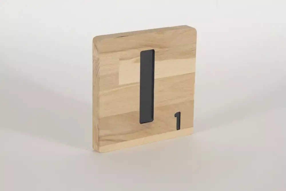Holzbuchstaben Buchstabensteine Buche I