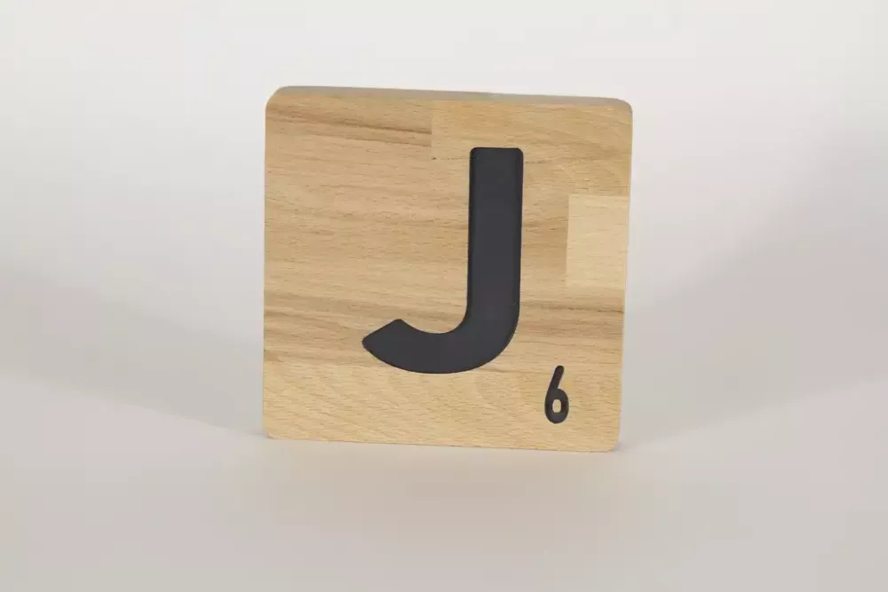 Holzbuchstaben Buchstabensteine Buche J