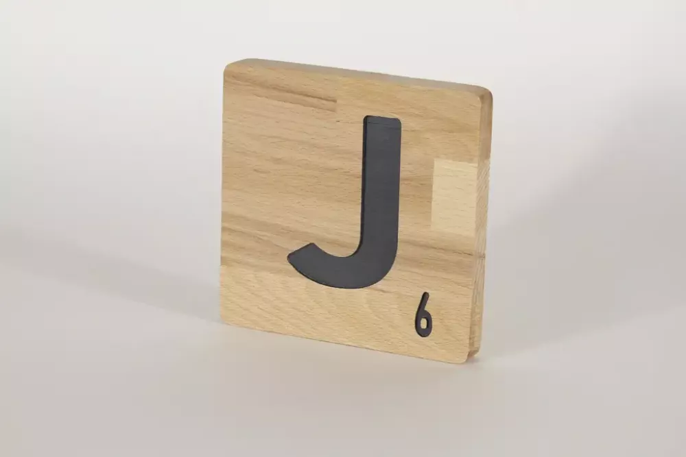 Holzbuchstaben Buchstabensteine Buche J
