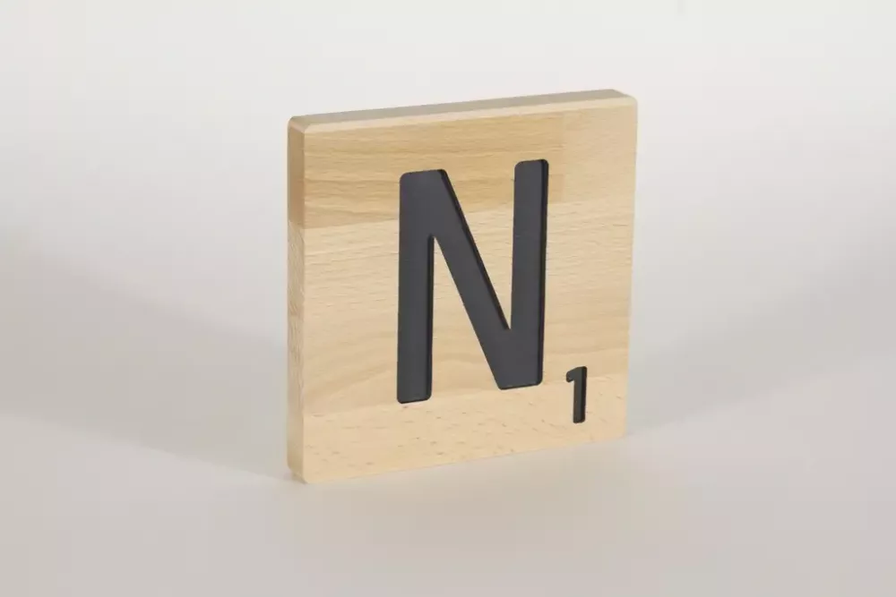 Holzbuchstaben Buchstabensteine Buche N